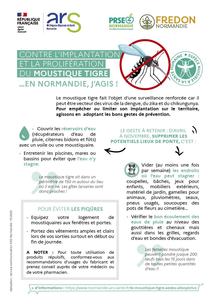 Moustique tigre bons gestes